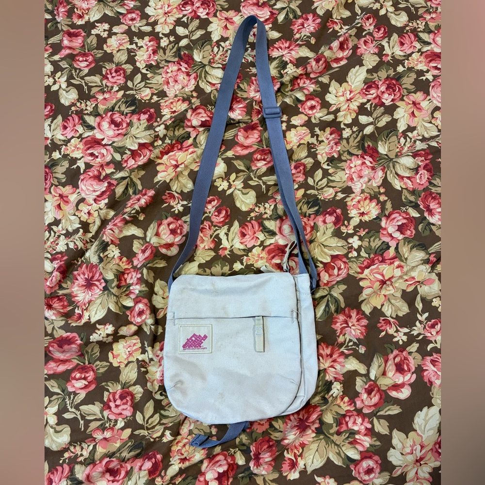 Vintage EMS‎ Eastern Mountain Sports Cordura Shoulder Strap Hiking Satchel